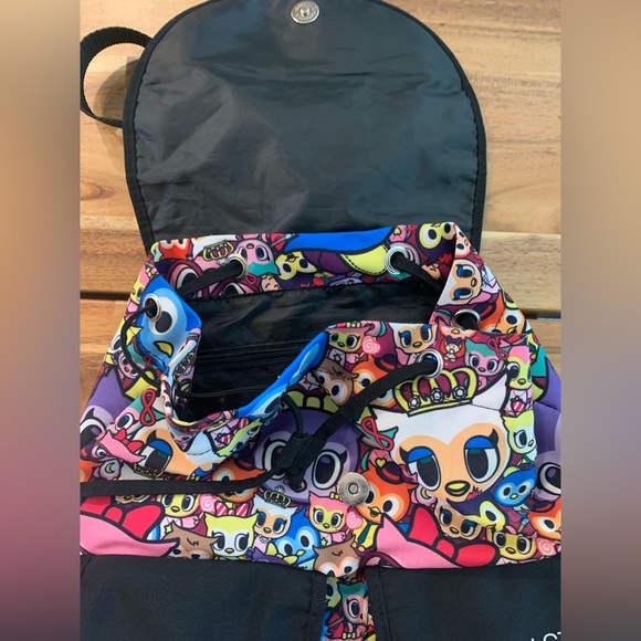 Neonstar by Tokidoki Loungefly Backpack| Colorful Owls| Unisex - Picture 8 of 13